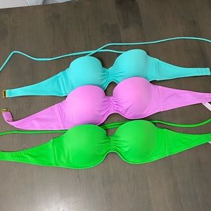 LOT of 3 Victoria’s Secret swim tops
